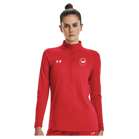 UA Women's Team Tech L/S 1/4 Zip (Westshore Rebels Football)
