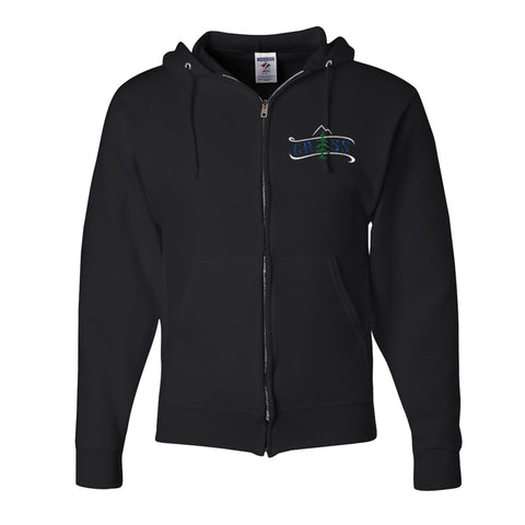 Jerzees Full Zip Hooded Sweatshirt (Gold River Secondary)