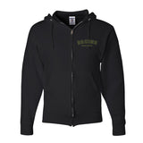 Britannia Grad Zip Up Hoody (Front Logo Only)