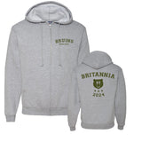 Britannia Grad Zip Up Hoody (Front & Back Logo)