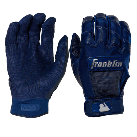 Franklin CFX Chrome Batting Gloves - Navy