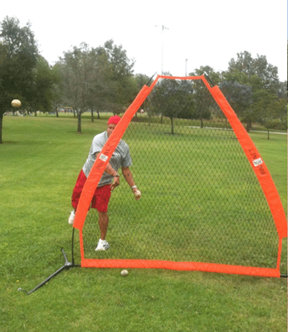 Bow Net Pitching Screen