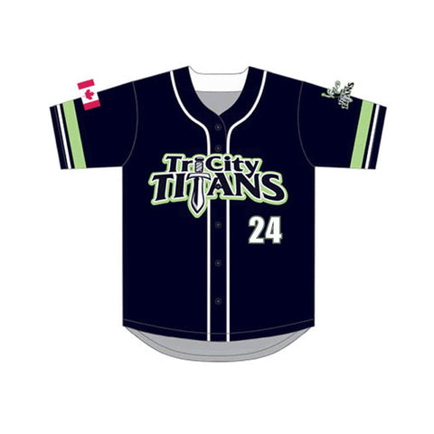 Sublimated Game Jersey - Navy (Tri City Titans - Players)