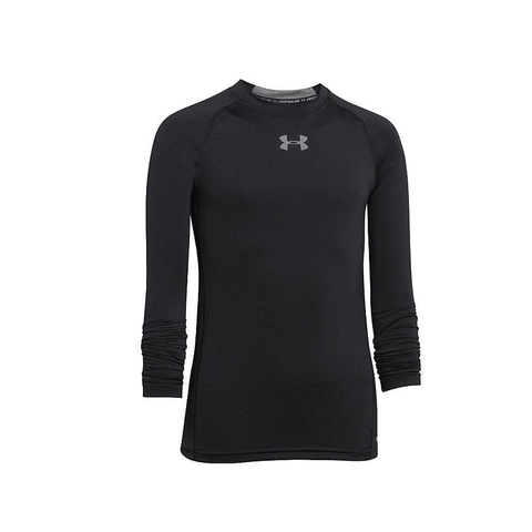 Under armour youth heatgear sales long sleeve compression shirt