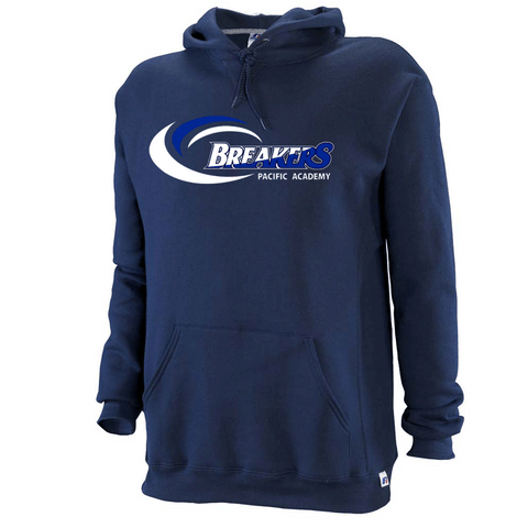 Russell Hooded Pullover (Adult) - Navy (Pacific Academy)