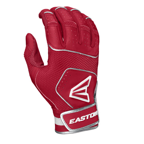Easton Youth Walk-Off NX Batting Gloves - Red