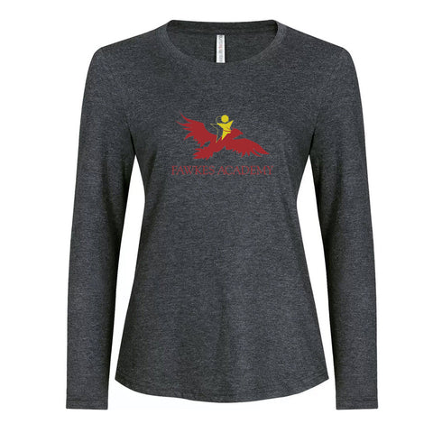 Long Sleeve T-Shirt - Ladies (Fawkes Academy) *Multiple Colors Available