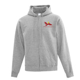 Adult Full Zip Hooded Fleece (Fawkes Academy) *Multiple Colors Available