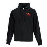 Adult Full Zip Hooded Fleece (Fawkes Academy) *Multiple Colors Available