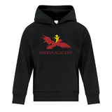 Youth Hooded Pullover Fleece (Fawkes Academy) *Multiple Colors Available