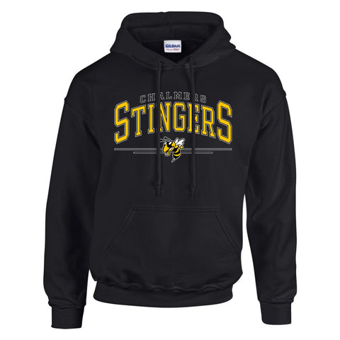 Pullover Hood - Black (Chalmers)