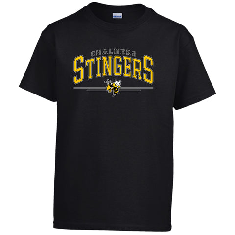 Ultra Cotton T-Shirt - Black (Chalmers)