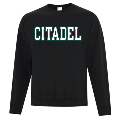 Gildan Crewneck Youth - Black (Citadel Middle School)