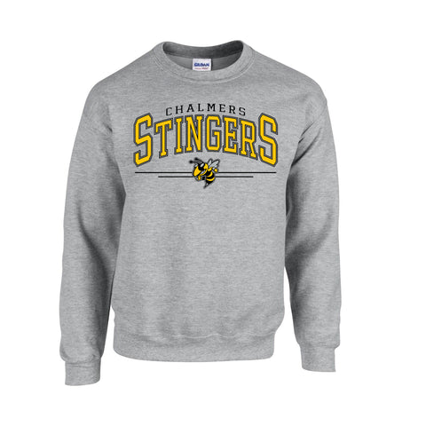 Heavy Blend Crewneck Sweatshirt - Grey (Chalmers)