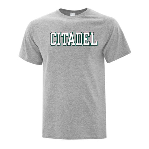 ATC Short Sleeve T-Shirts - Grey (Citadel Middle School)