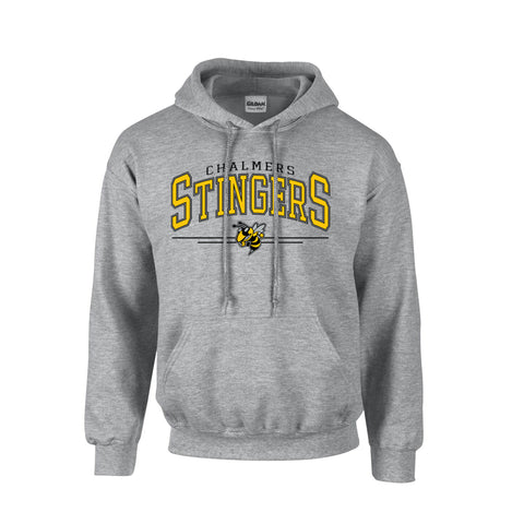 Pullover Hood - Grey (Chalmers)