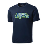 Pro Team Dri Fit Shirt - Full Front Logo (Tri City Titans - Players)