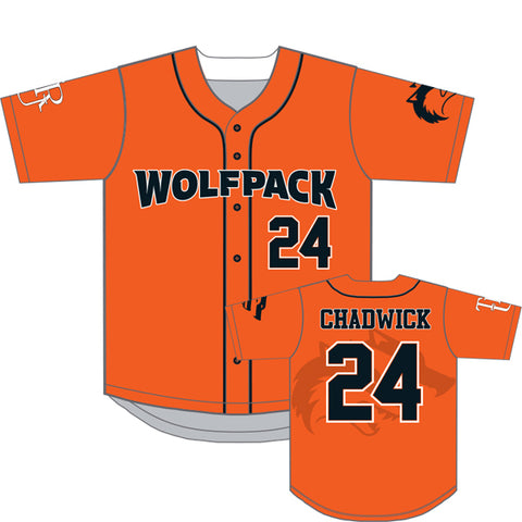 Sublimated Game Jersey - Orange (TRU Baseball Mandatory New Players Item)