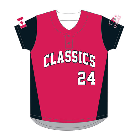 Classics Sublimated Game Jersey: Red